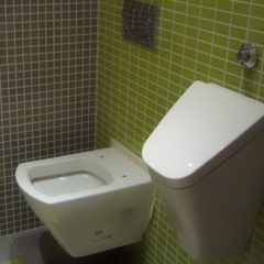 WC po rekonstrukci geberit